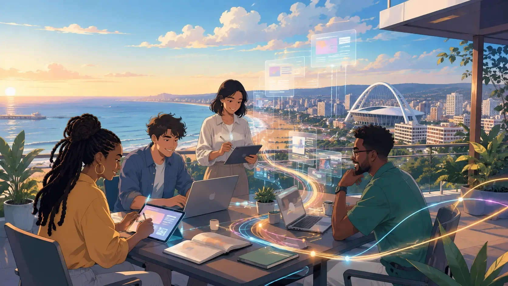 Illuminating Pathways: Crafting Your Digital Narrative in Vibrant Durban